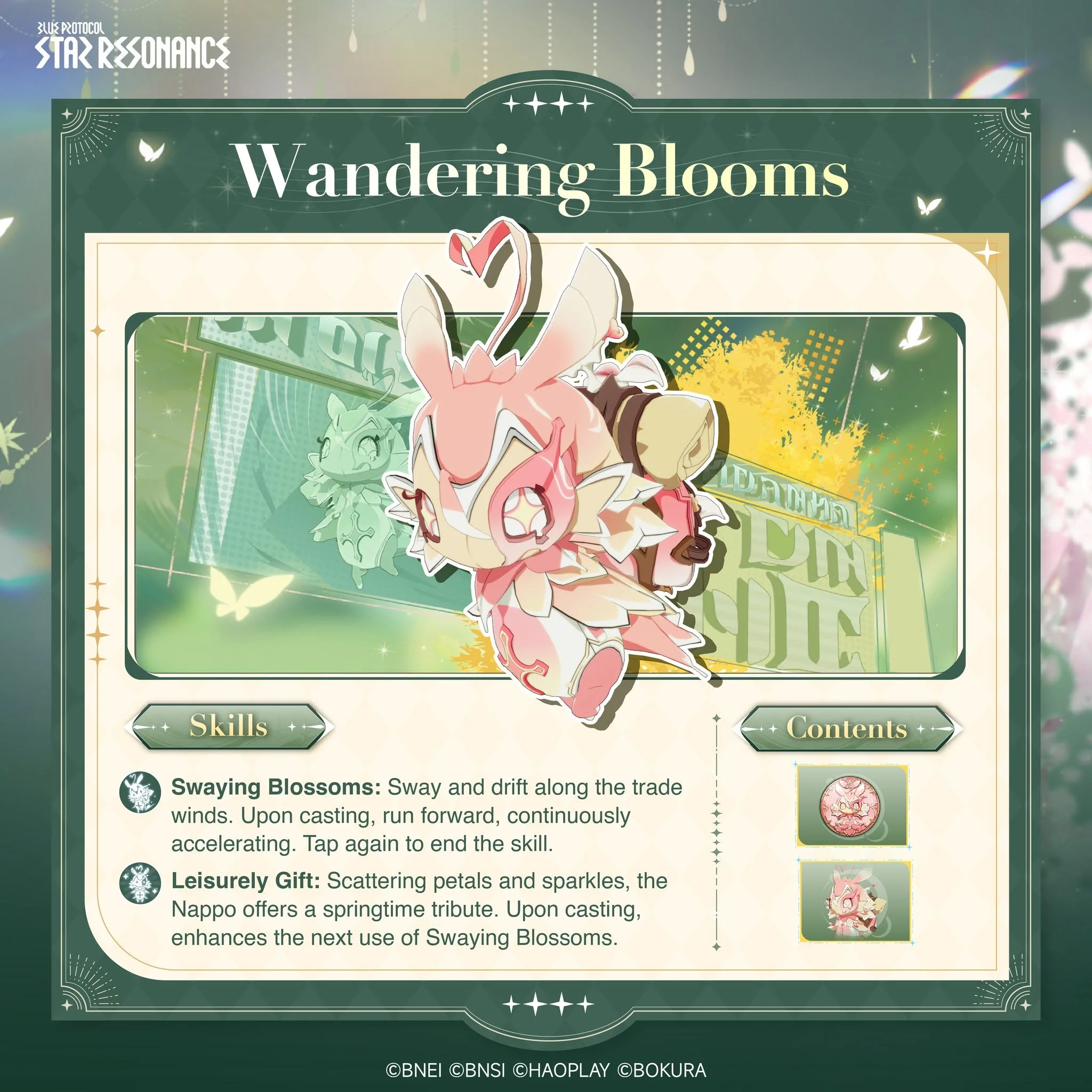Wandering Blooms mount preview
