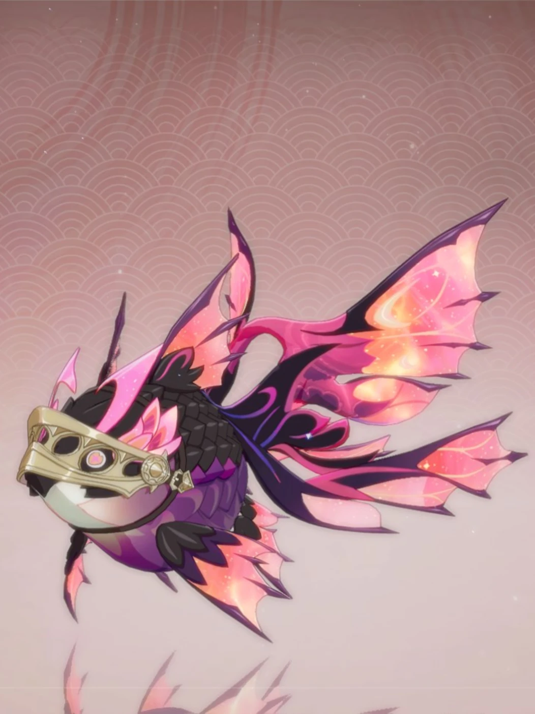 Shimmering Beautifish mount skin preview