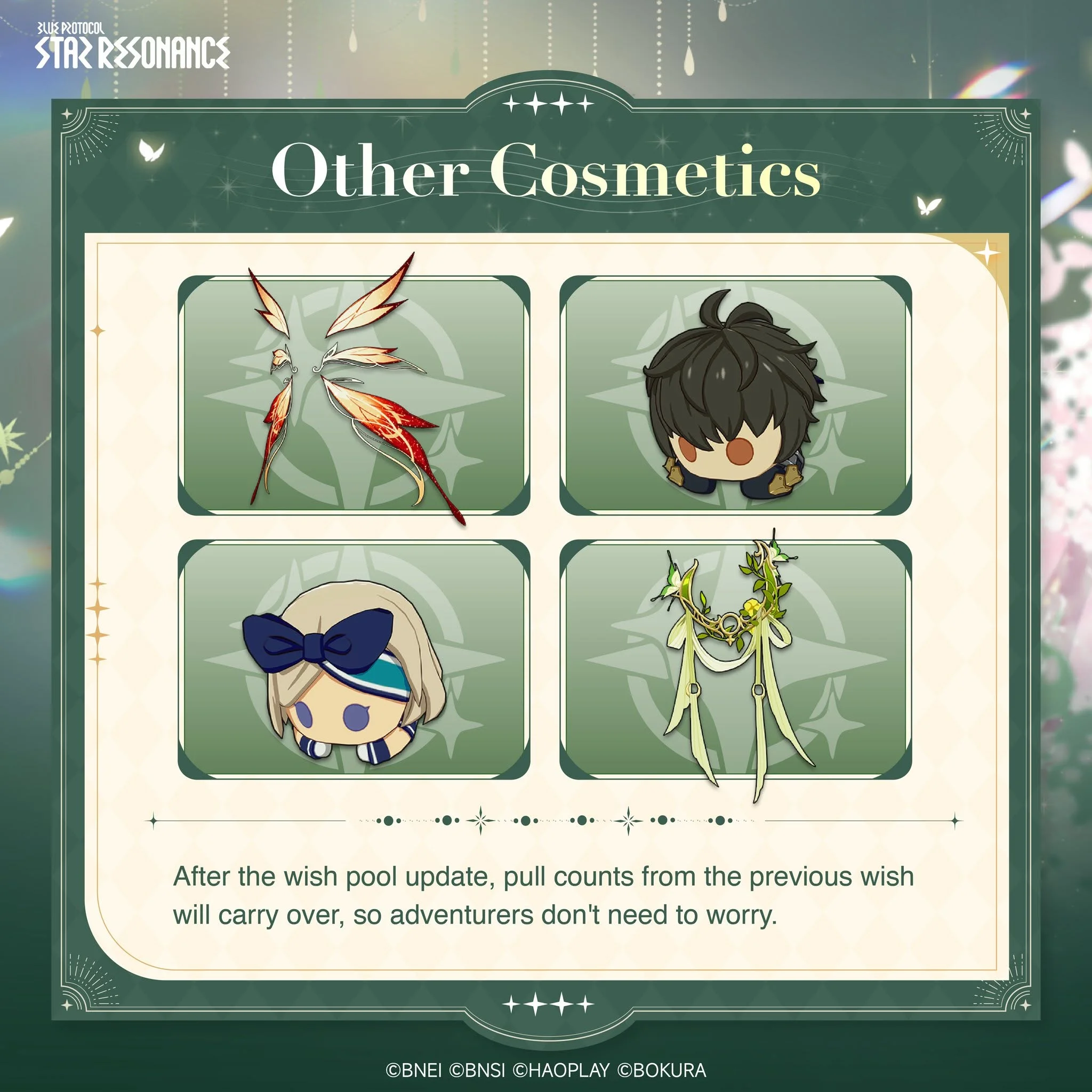 Ode to Spring extra rewards preview