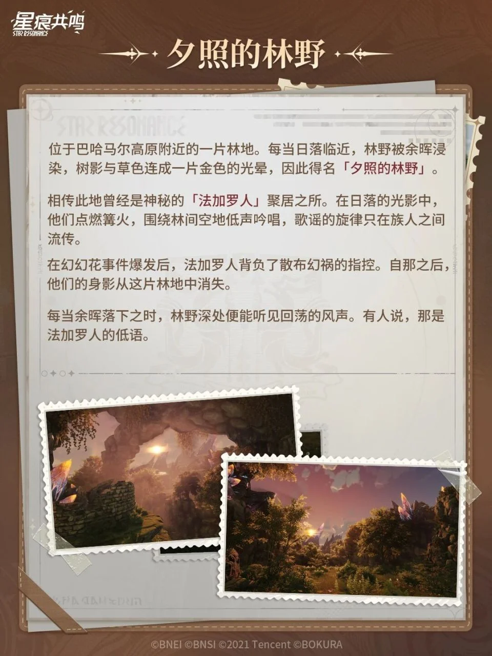 Duskglade Wilds / 巴哈马尔高原风土志丨夕照的林野 (2)