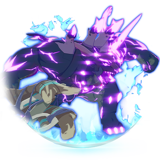 Tempest Ogre Arcane! Thunderfall Grasp art preview